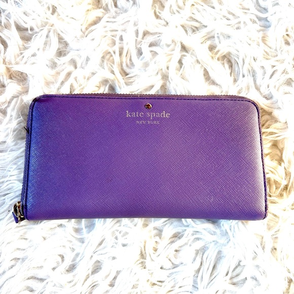 kate spade Handbags - Kate spade Lena wallet purple